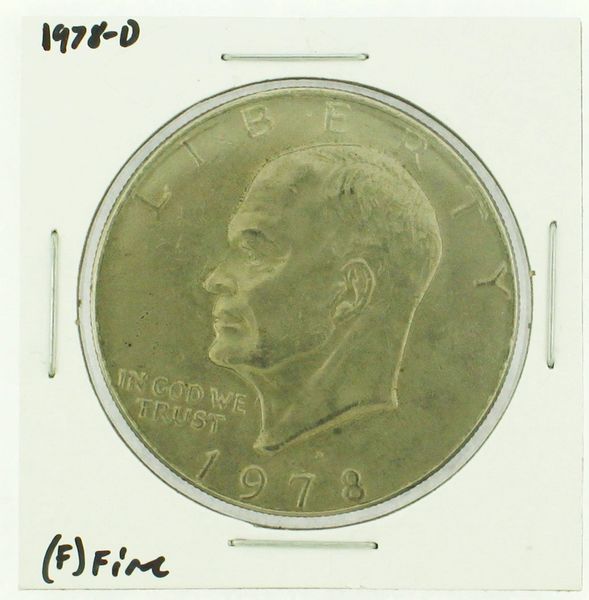 1978-D Eisenhower Dollar RATING: (F) Fine (N2-4297-40)