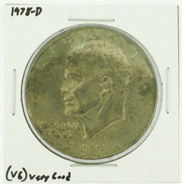 1978-D Eisenhower Dollar RATING: (F) Fine (N2-4340-01)