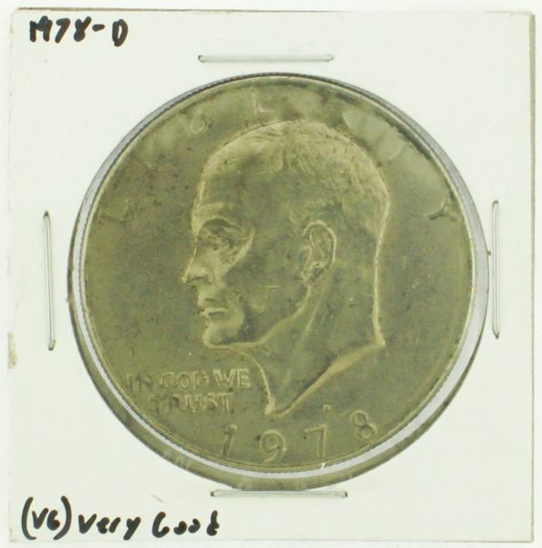 1978-D Eisenhower Dollar RATING: (F) Fine (N2-4340-02)