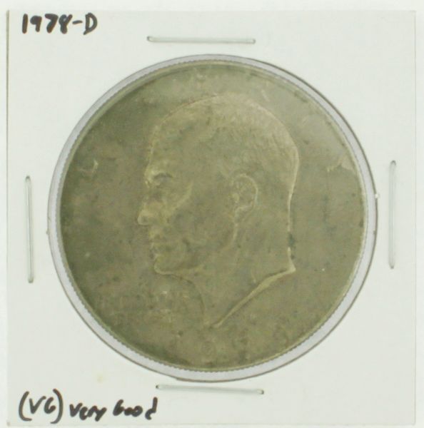 1978-D Eisenhower Dollar RATING: (F) Fine (N2-4340-03)