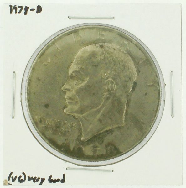 1978-D Eisenhower Dollar RATING: (F) Fine (N2-4340-05)