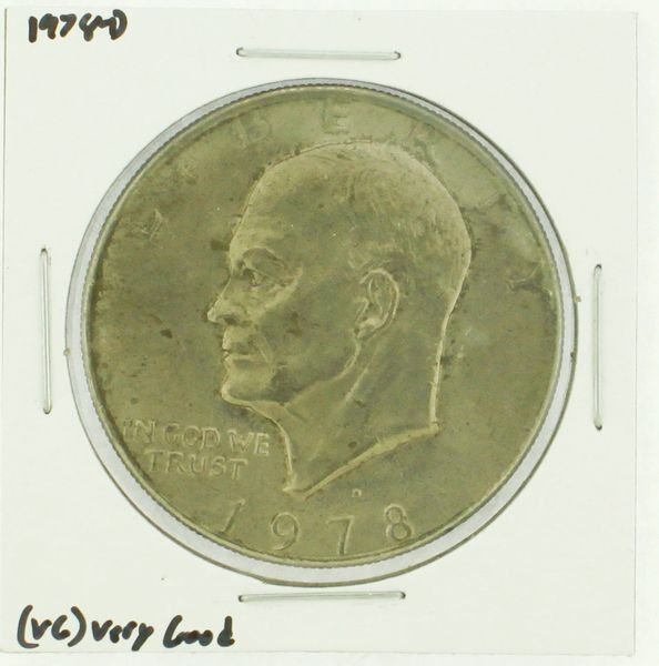 1978-D Eisenhower Dollar RATING: (F) Fine (N2-4340-07)