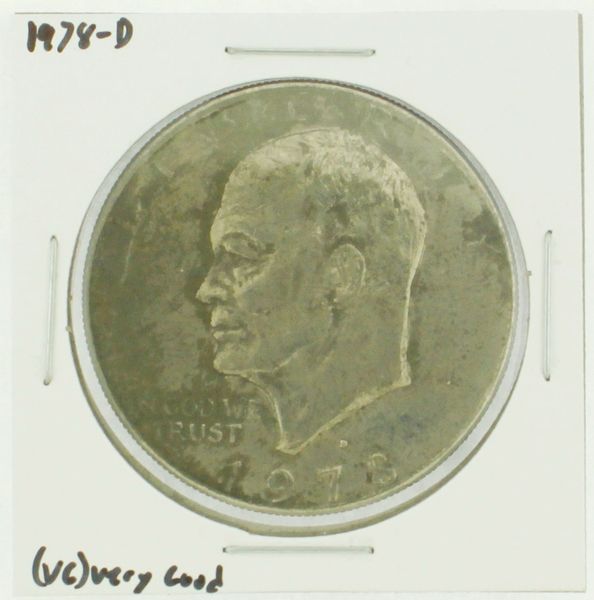 1978-D Eisenhower Dollar RATING: (F) Fine (N2-4340-08)