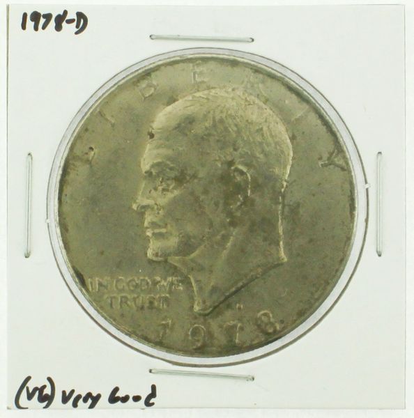 1978-D Eisenhower Dollar RATING: (F) Fine (N2-4340-09)
