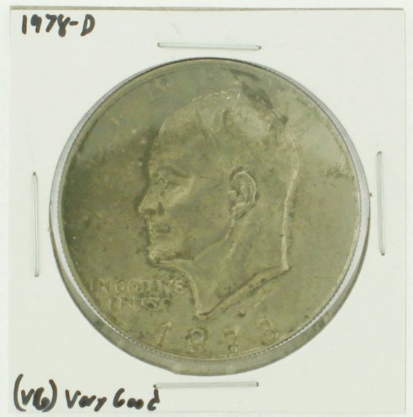 1978-D Eisenhower Dollar RATING: (F) Fine (N2-4340-11)
