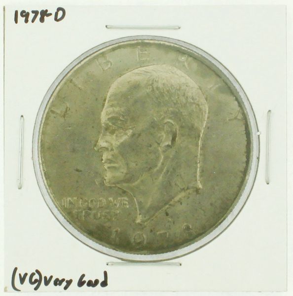 1978-D Eisenhower Dollar RATING: (F) Fine (N2-4340-12)