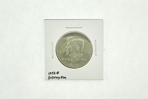 1995-D Kennedy Half Dollar (VF) Very Fine N2-3872-3