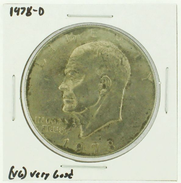 1978-D Eisenhower Dollar RATING: (F) Fine (N2-4340-15)