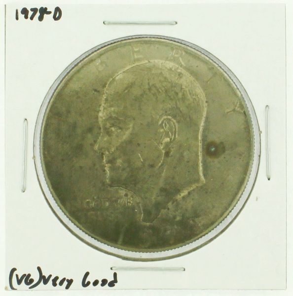 1978-D Eisenhower Dollar RATING: (F) Fine (N2-4340-16)