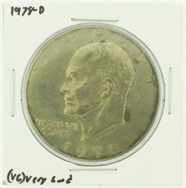 1978-D Eisenhower Dollar RATING: (F) Fine (N2-4340-18)