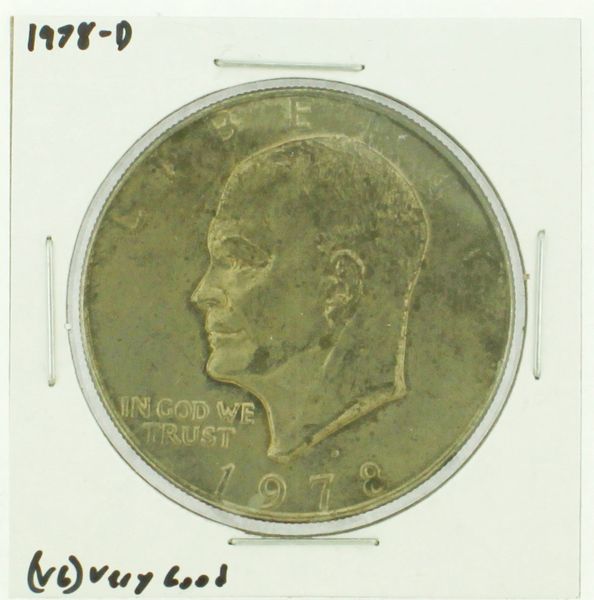 1978-D Eisenhower Dollar RATING: (F) Fine (N2-4340-21)