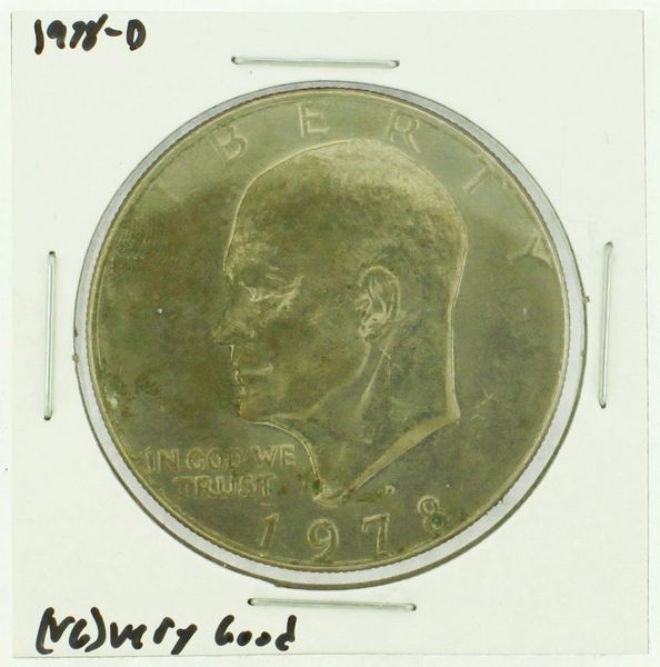 1978-D Eisenhower Dollar RATING: (F) Fine (N2-4340-24)