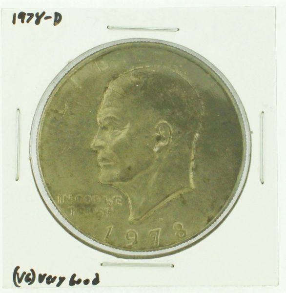 1978-D Eisenhower Dollar RATING: (F) Fine (N2-4340-27)