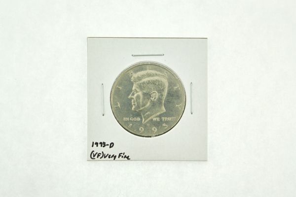 1995-D Kennedy Half Dollar (VF) Very Fine N2-3872-8