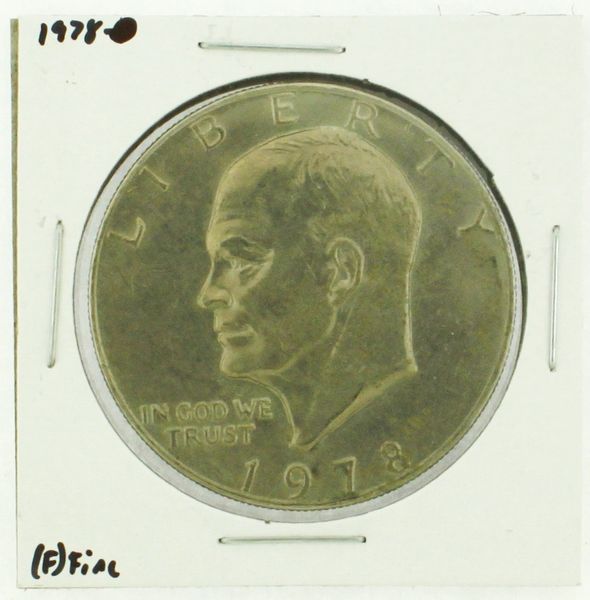 1978 Eisenhower Dollar RATING: (F) Fine (N2-4376-02)