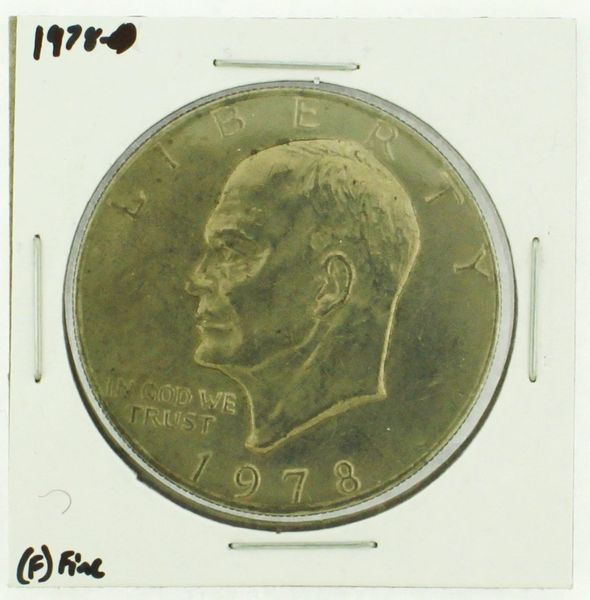 1978 Eisenhower Dollar RATING: (F) Fine (N2-4376-04)