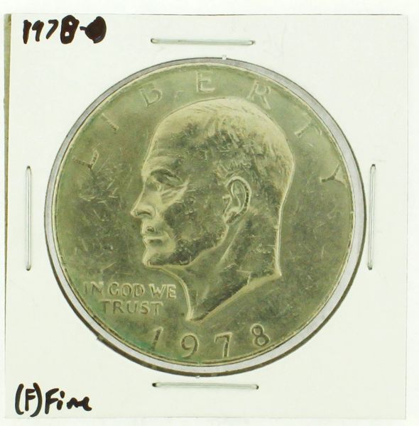 1978 Eisenhower Dollar RATING: (F) Fine (N2-4376-08)