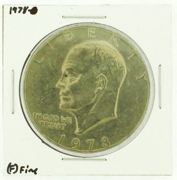 1978 Eisenhower Dollar RATING: (F) Fine (N2-4376-09)