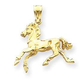 3-D Horse Trotting Pendant (JC-969)