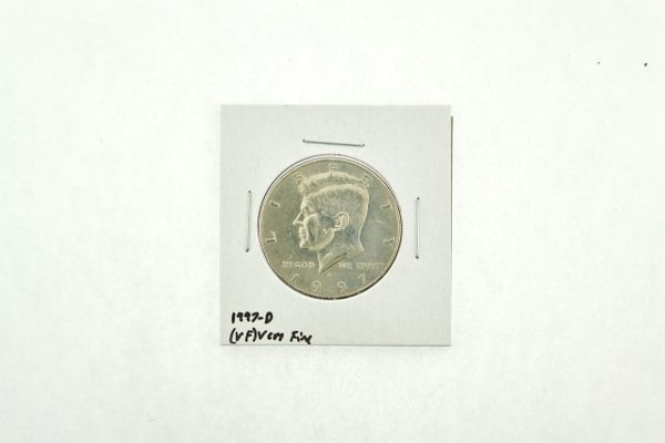 1997-D Kennedy Half Dollar (VF) Very Fine N2-3924-5