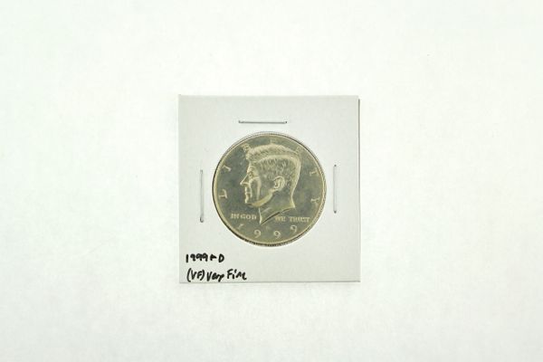 1999-D Kennedy Half Dollar (VF) Very Fine N2-3986-5