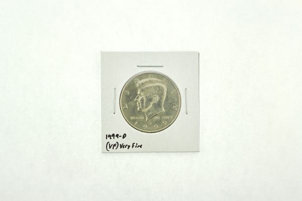 1999-D Kennedy Half Dollar (VF) Very Fine N2-3986-7