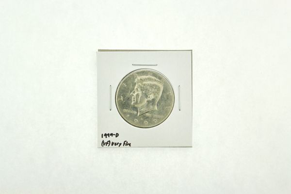 1999-D Kennedy Half Dollar (VF) Very Fine N2-3986-8