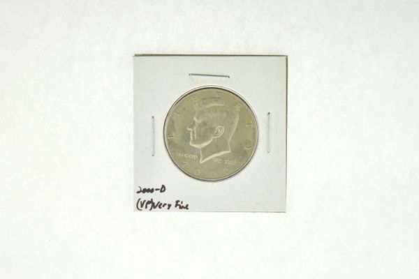 2000-D Kennedy Half Dollar (VF) Very Fine N2-4001-3