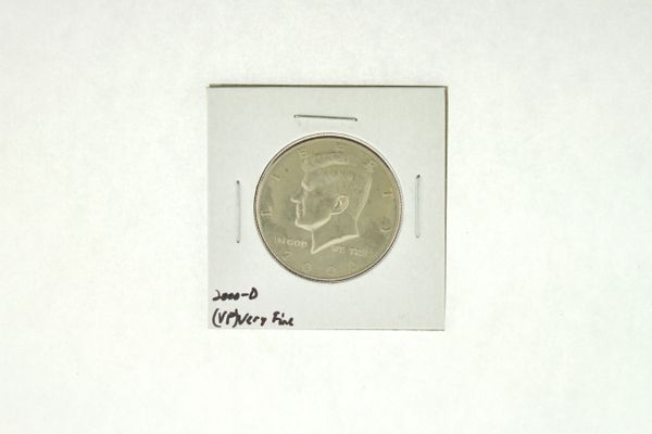 2000-D Kennedy Half Dollar (VF) Very Fine N2-4001-3