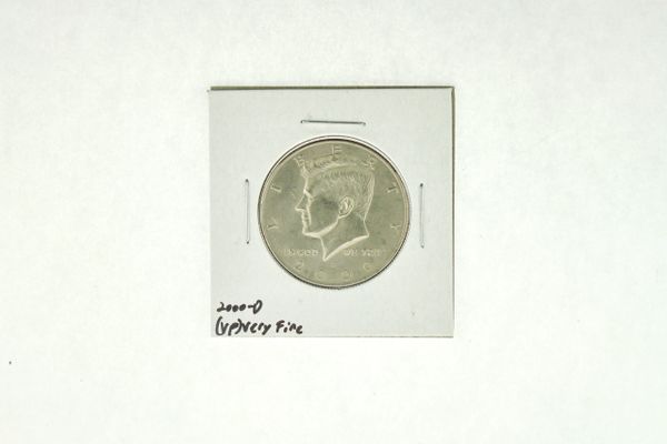 2000-D Kennedy Half Dollar (VF) Very Fine N2-4001-4