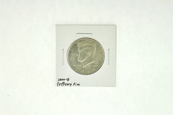 2000-D Kennedy Half Dollar (VF) Very Fine N2-4001-6