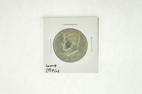 2000-D Kennedy Half Dollar (F) Fine N2-4008-9