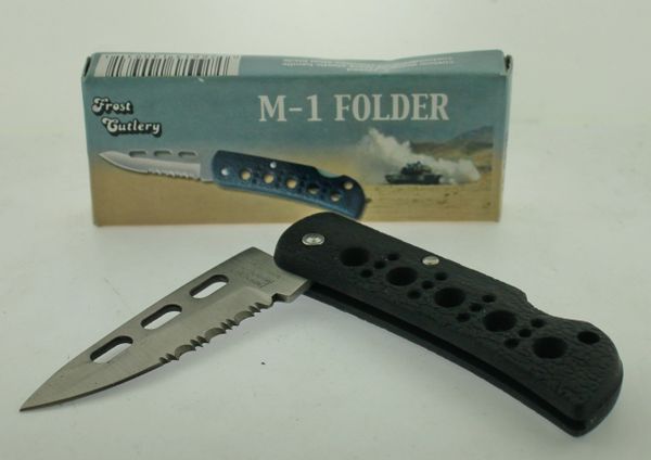 Frost Cutlery M-1 Folder 15-882B Knife