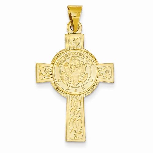 Army Insignia Cross Pendant (JC-1104)