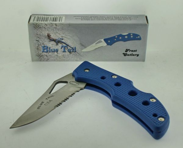 Frost Cutlery Blue Tail 16-099BL Knife