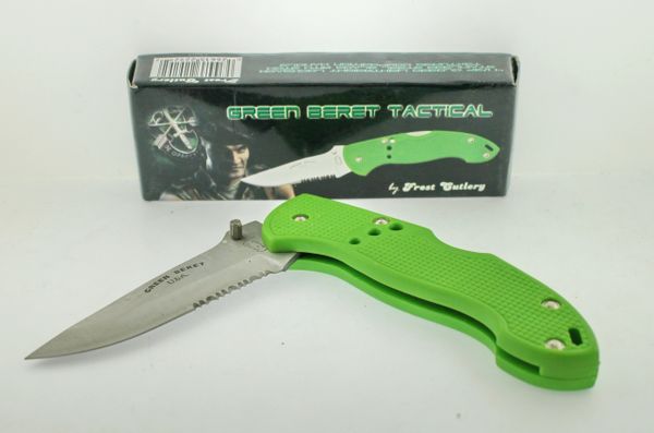 Frost Cutlery Green Beret Tactical 16-106G Knife