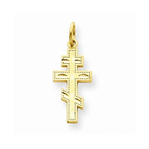 Eastern Orthodox Cross Charm (JC-1093)