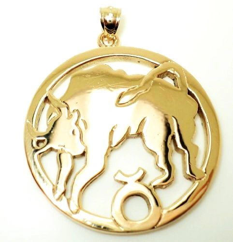 Taurus Zodiac Pendant (JC-983)