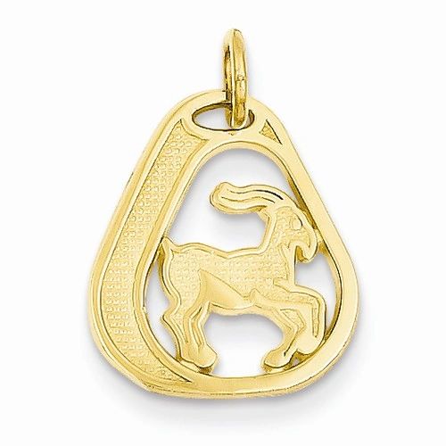 Small Capricorn Charm