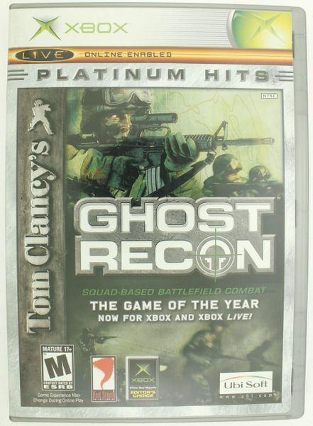 Tom Clancy's Ghost Recon Platinum Hits (Xbox, 2003)