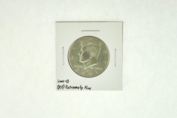 2001-D Kennedy Half Dollar (XF) Extremely Fine N2-4018-4