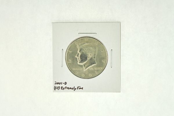 2001-D Kennedy Half Dollar (XF) Extremely Fine N2-4018-6