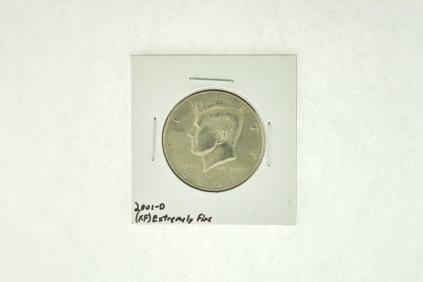 2001-D Kennedy Half Dollar (XF) Extremely Fine N2-4018-7