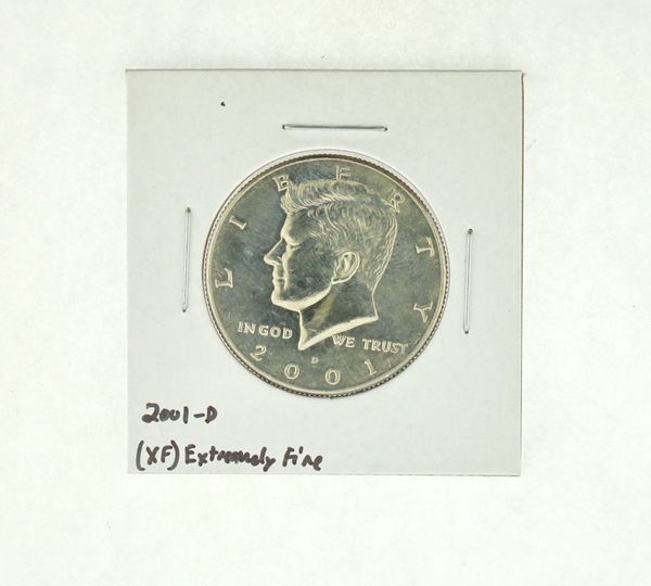 2001-D Kennedy Half Dollar (XF) Extremely Fine N2-4018-9