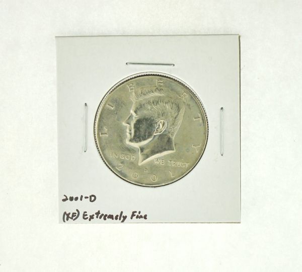 2001-D Kennedy Half Dollar (XF) Extremely Fine N2-4018-10