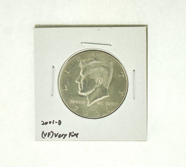2001-D Kennedy Half Dollar (VF) Very Fine N2-4018-14
