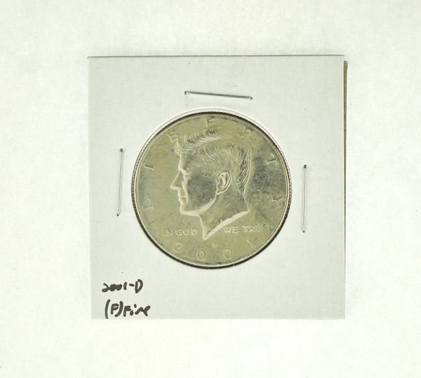 2001-D Kennedy Half Dollar (F) Fine N2-4032-2