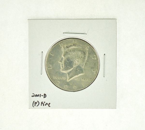 2001-D Kennedy Half Dollar (F) Fine N2-4032-4
