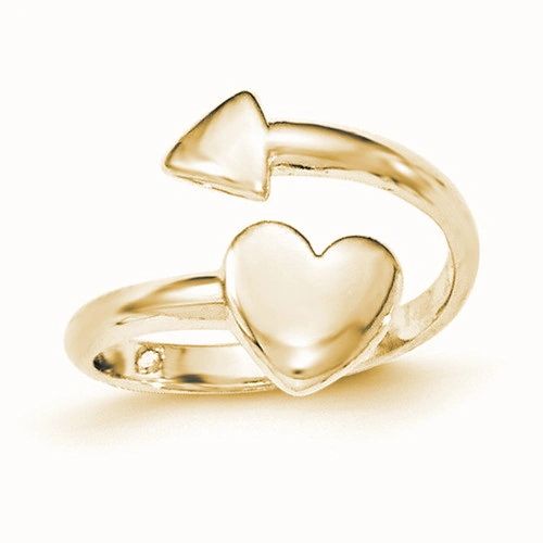 Heart with Arrow Toe Ring (JC-1112)