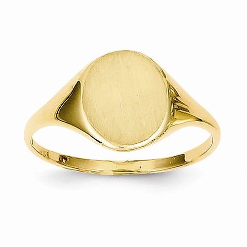 Circular Signet Ring